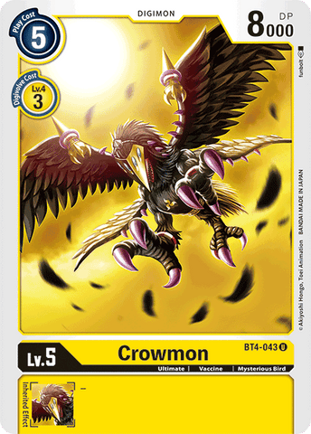Crowmon [BT4-043] [Gran Leyenda] 