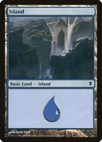 Island (#235a) [Zendikar]