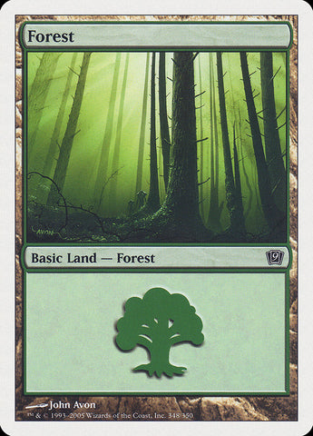 Forest (#348) [Ninth Edition]