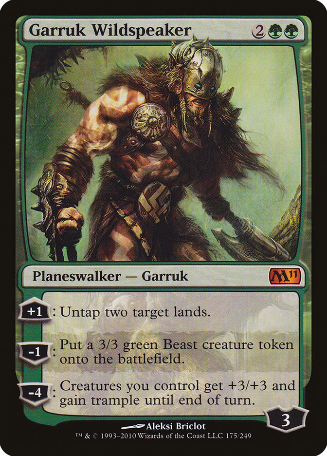 Garruk Portavoz Salvaje [Magic 2011] 