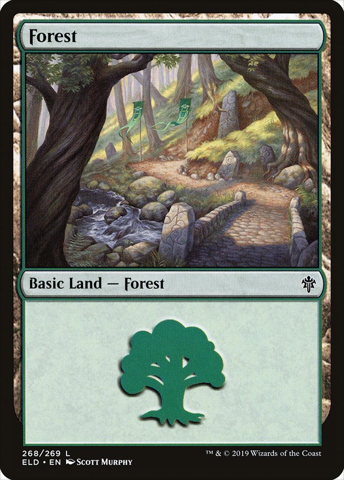 Forest (#268) [Throne of Eldraine]