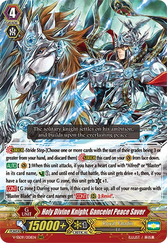 Holy Divine Knight, Gancelot Peace Saver (V-SS09/001EN) [Revival Selection]