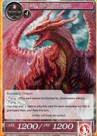 Draig, the Red Dragon (VS01-020) [Dual Deck: Faria & Melgis]