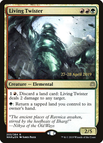 Living Twister  [War of the Spark Prerelease Promos]