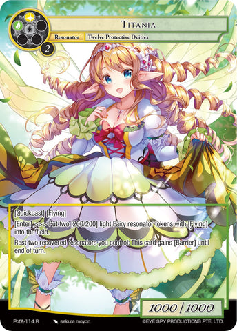 Titania (Full Art) (PofA-114) [Alice Origin IV: Prologue of Attoractia]