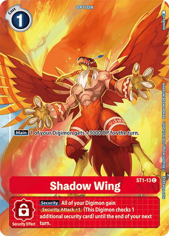 Shadow Wing [ST1-13] (arte alternativo) [Starter Deck: Gaia Red Promos] 