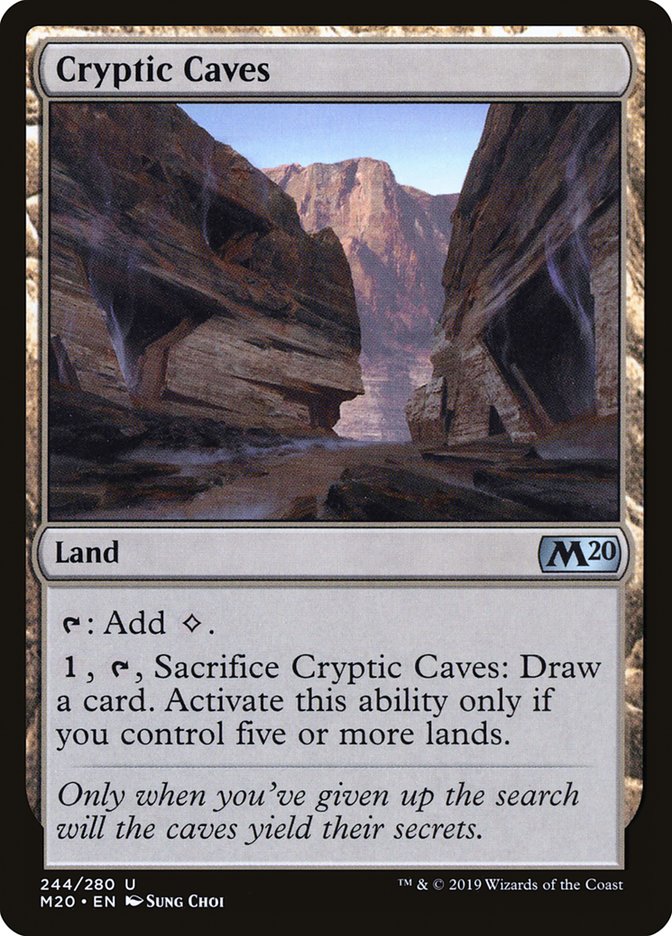 Grottes cryptiques [Core Set 2020] 