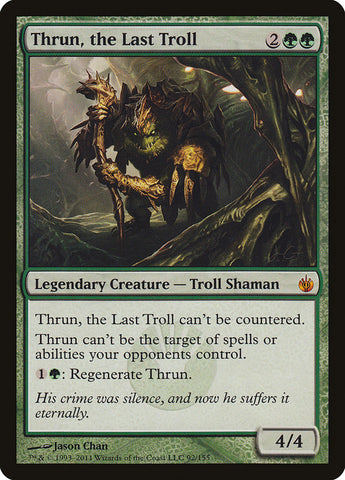 Thrun, le dernier troll [Mirrodin assiégé] 