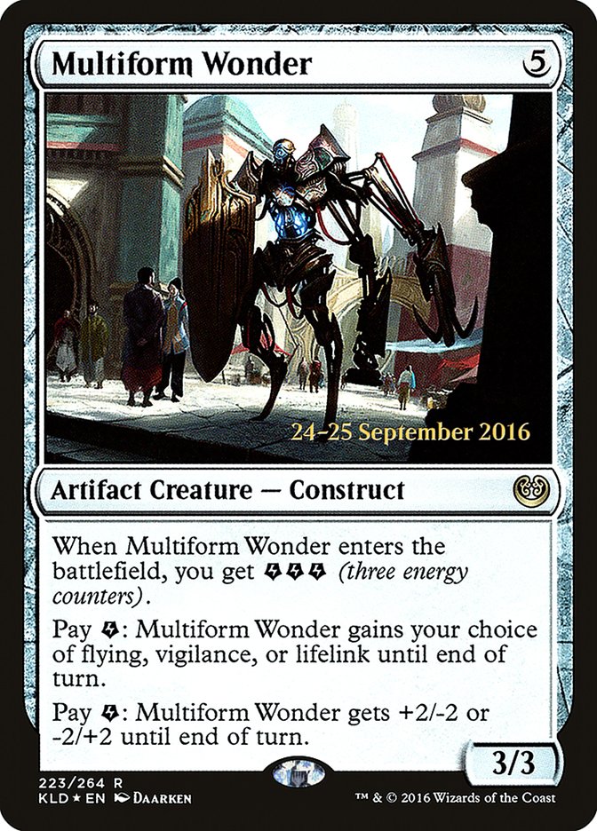 Multiform Wonder  (Prerelease) [Kaladesh Prerelease Promos]