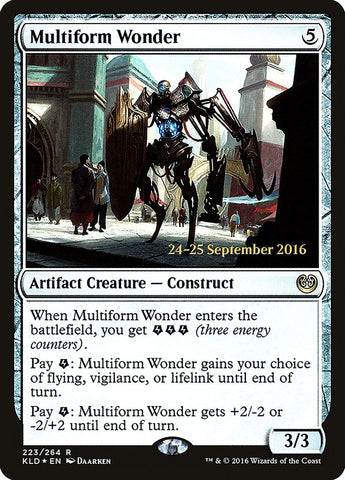 Multiform Wonder  (Prerelease) [Kaladesh Prerelease Promos]