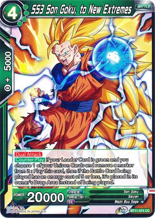 SS3 Son Goku, a nuevos extremos [BT11-074] 