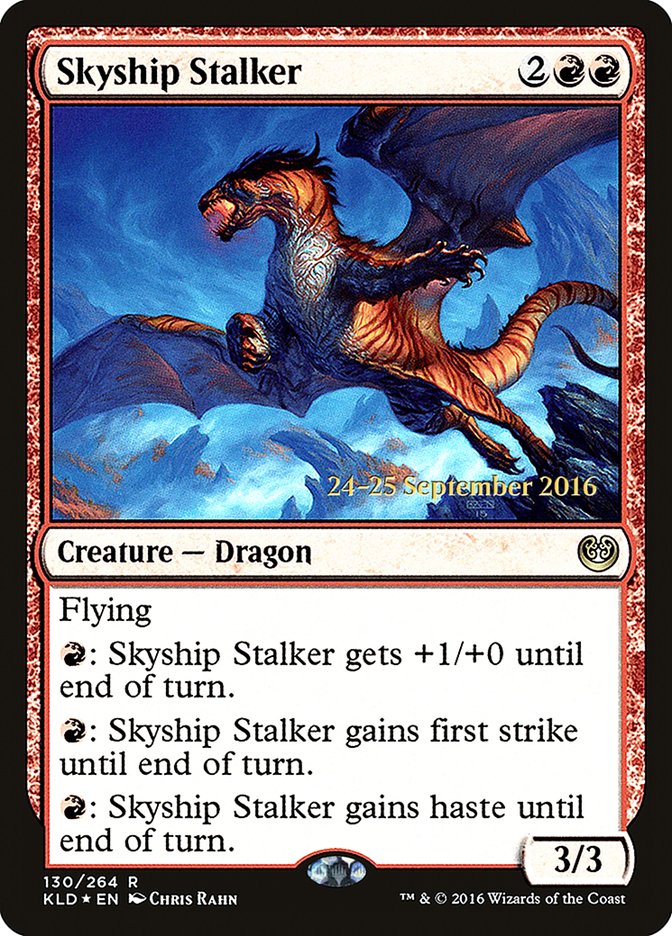 Skyship Stalker (Prelanzamiento) [Promociones de presentación de Kaladesh] 