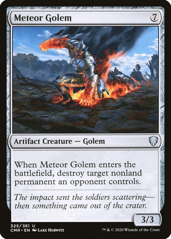Meteor Golem [Leyendas del comandante] 