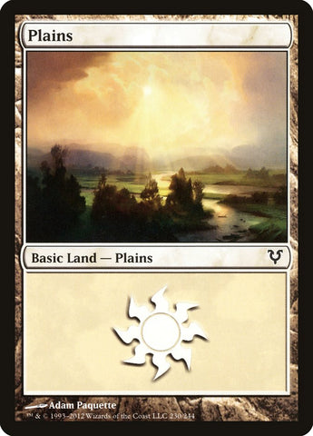 Plains (#230) [Avacyn Restored]
