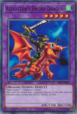Dragon épée d'alligator [SS02-ENB22] Commun 
