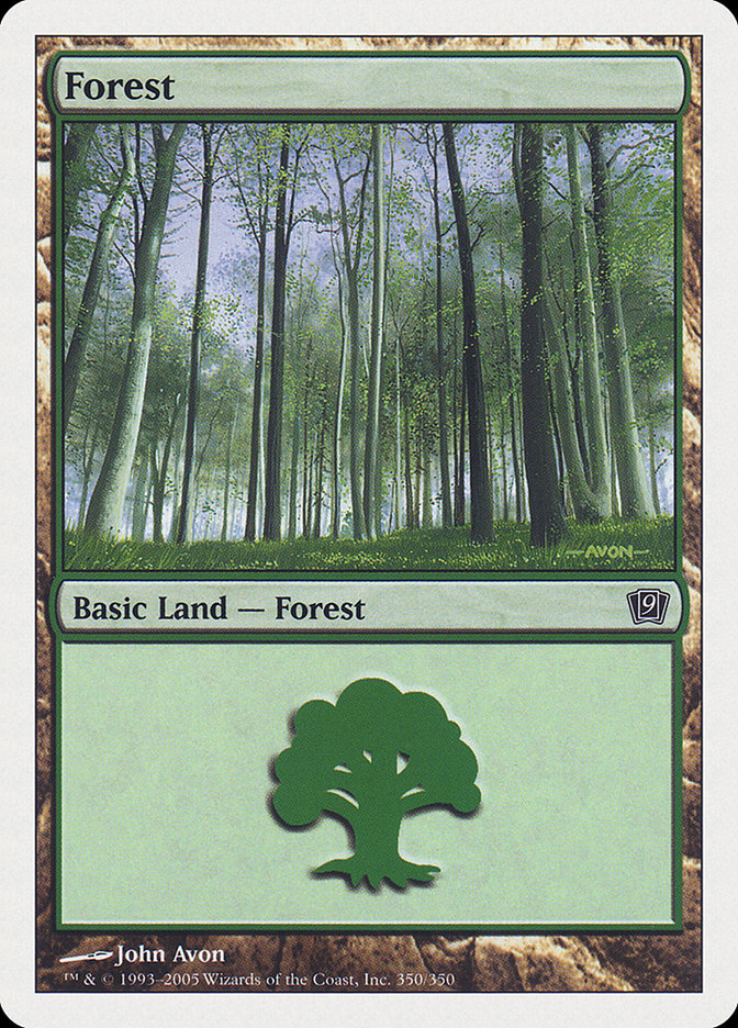 Forest (#350) [Ninth Edition]