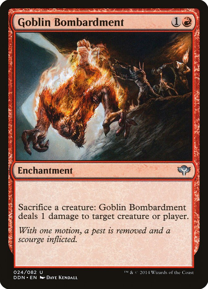 Bombardement gobelin [Duel Decks : Vitesse contre Ruse] 