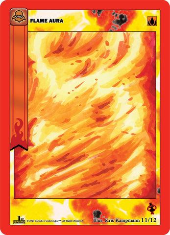 Flame Aura (Headless Annie) [Cryptid Nation: Nightfall First Edition Release Event Deck]