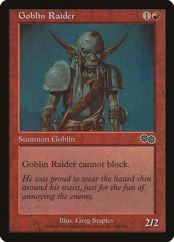 Goblin Raider [Saga d'Urza] 