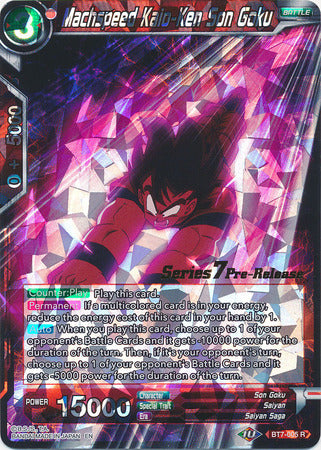 Machspeed Kaio-Ken Son Goku (Assault of the Saiyans) [BT7-005_PR]