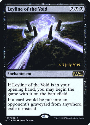 Leyline of the Void  [Core Set 2020 Prerelease Promos]