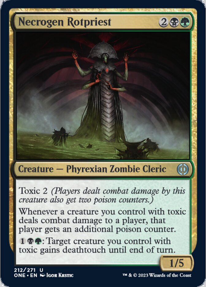 Necrogen Rotpriest [Phyrexia: All Will Be One]