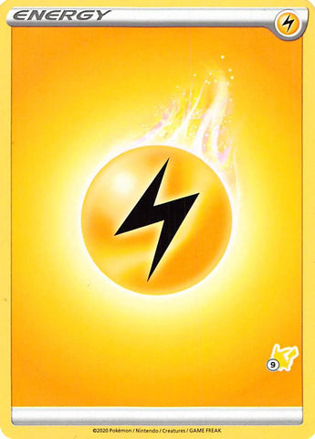 Lightning Energy (Pikachu Stamp #9) [Battle Academy 2022]