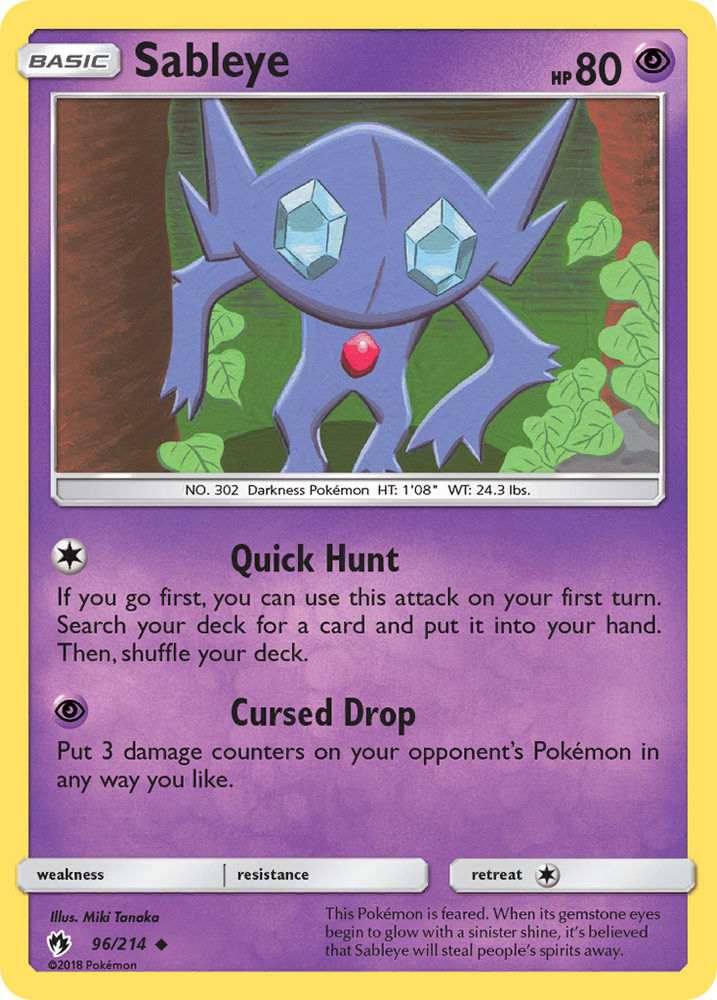 Sableye (96/214) [Sol y Luna: Trueno Perdido] 