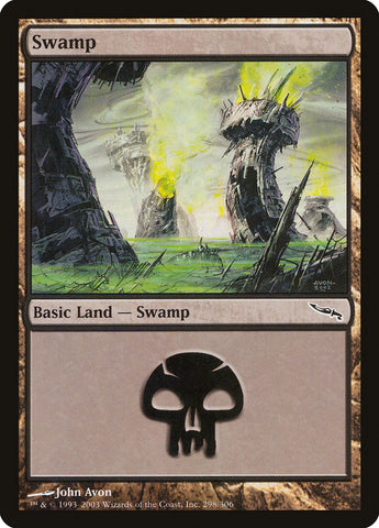Swamp (#298) [Mirrodin]