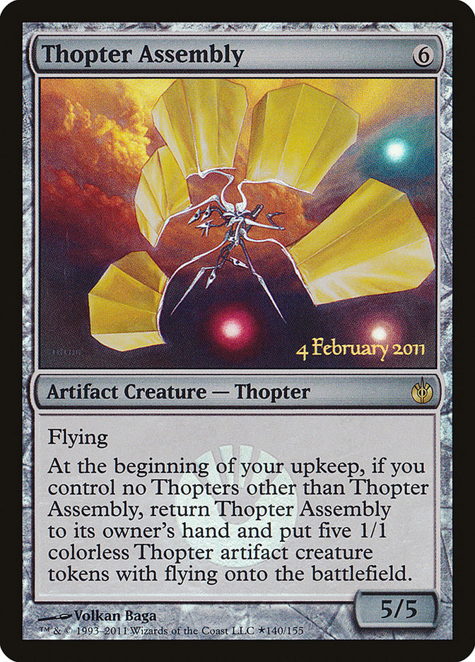 Assemblage de thopters [Mirrodin Besieged Prerelease Promos] 