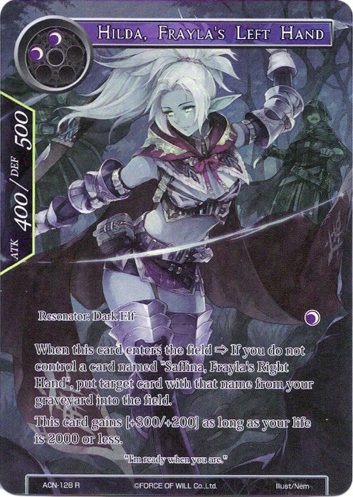 Hilda, Frayla's Left Hand (Full Art) (ACN-128) [Ancient Nights]