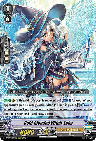 Cold-blooded Witch, Luba (D-VS06/013EN) [V Clan Collection Vol.6]