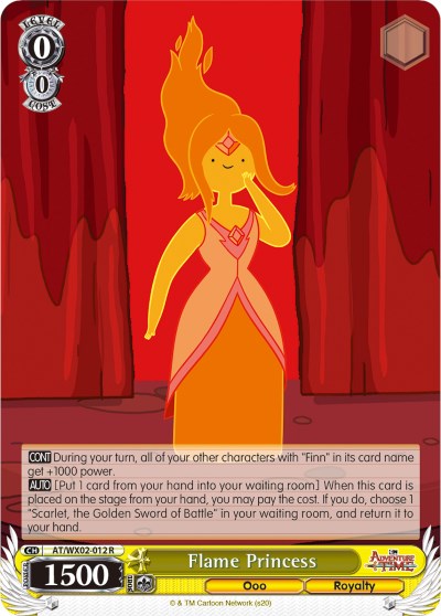 Flame Princess (AT/WX02-012 R) [Adventure Time]