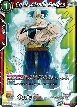 Chain Attack Borgos (Commun) [BT13-009] 