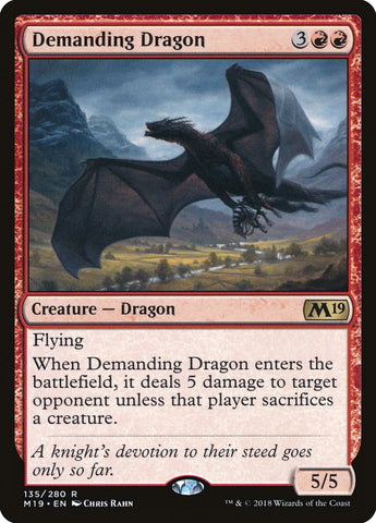 Dragon exigeant [Core Set 2019] 