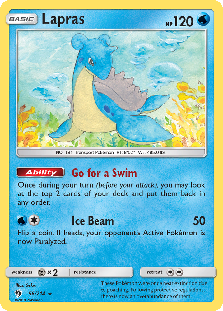 Lapras (56/214) [Soleil et Lune : Tonnerre perdu] 