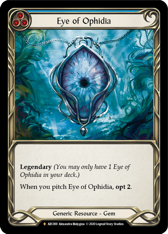 Eye of Ophidia [U-ARC000] Feuille arc-en-ciel illimitée 