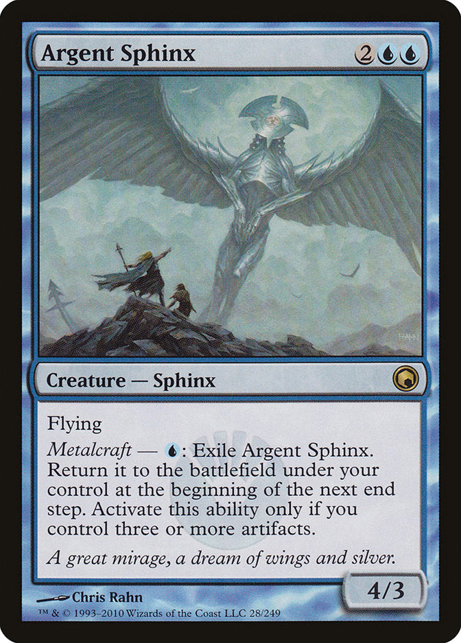 Sphinx d'argent [Cicatrices de Mirrodin] 