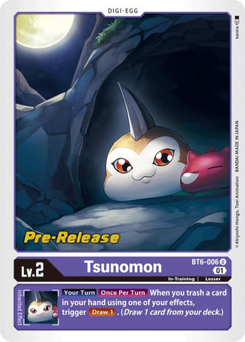 Tsunomon [BT6-006] [Double Diamond Pre-Release Cards]