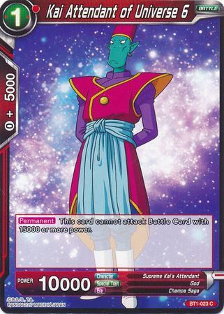 Kai Attendant of Universe 6 [BT1-023]