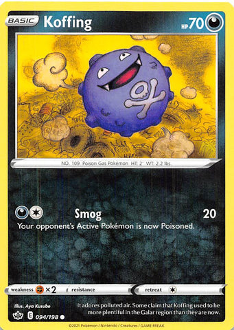 Koffing (094/198) [Épée &amp; Bouclier : Règne glaçant] 