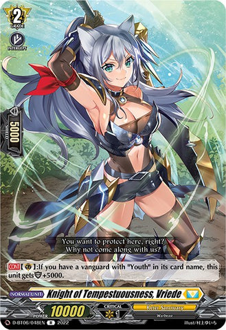 Knight of Tempestuousness, Vriede (D-BT06/048EN) [Blazing Dragon Reborn]