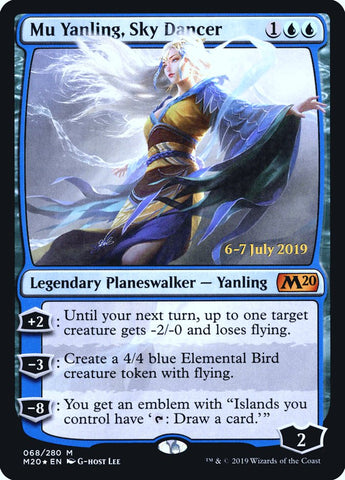 Mu Yanling, Sky Dancer  [Core Set 2020 Prerelease Promos]