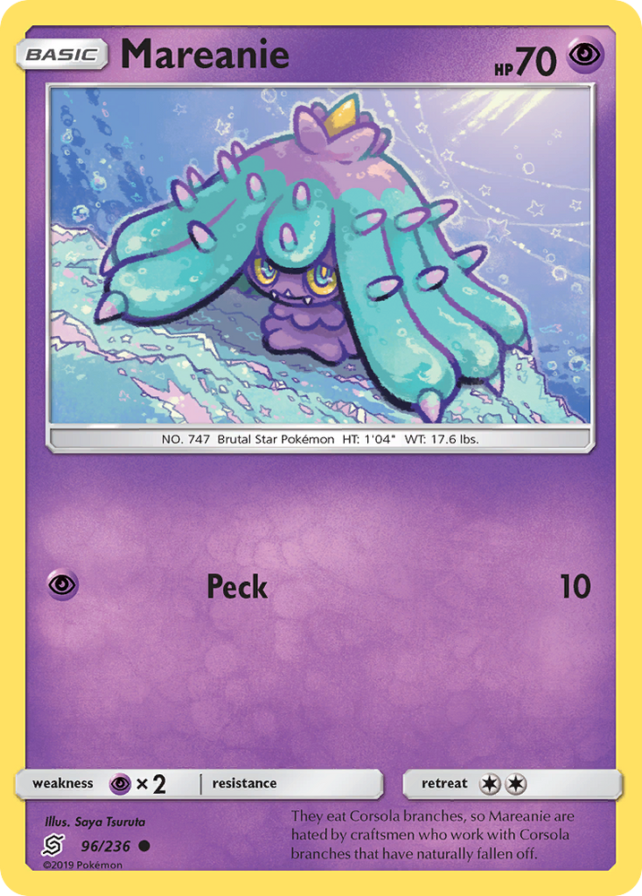 Mareanie (96/236) [Sol y Luna: Mentes Unificadas (Error de imprenta brillante)] 