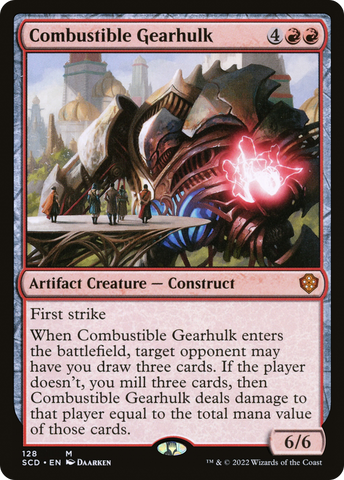 Combustible Gearhulk [Starter Commander Decks]