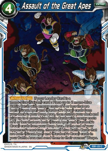 Assault of the Great Apes (EB1-23) [Battle Evolution Booster]