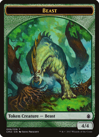 Beast (008/019) [Commander Anthology Tokens]