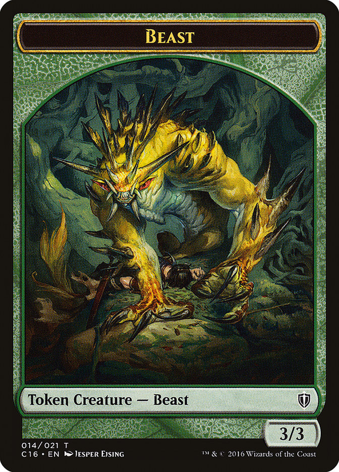 Beast [Commander 2016 Tokens]