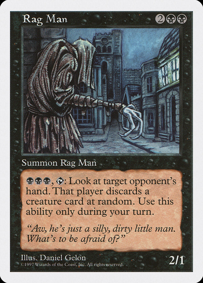 Rag Man [Cinquième édition] 