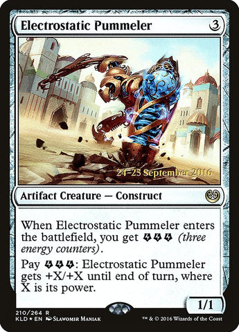 Electrostatic Pummeler  (Prerelease) [Kaladesh Prerelease Promos]